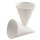 PAPSTAR Spitzbecher aus Zuckerrohrpapier weiß 150 ml 200 Stück