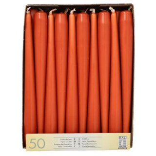 STARPAK Leuchterkerzen 22 mm rost 50er Pack