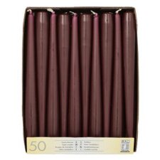 STARPAK Leuchterkerzen 22 mm beere 50er Pack