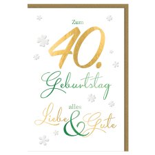 SUSY CARD Geburtstagskarte - 30. Geburtstag...