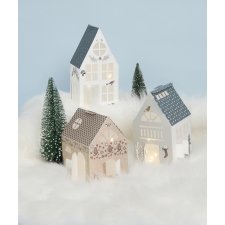 Clairefontaine Weihnachts-Bastelset "Häuser"