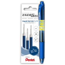 Pentel Liquid Gel-Tintenroller-Mine LR7 PROMO-Pack blau