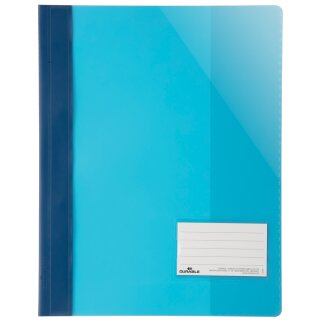 DURABLE Schnellhefter Überbreit A4+ PVC blau