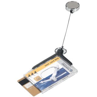 DURABLE Namensschilder CARD HOLDER DELUXE PRO DUO 10 Schilder