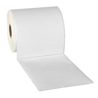 rillprint Rollenetiketten Zebra 102 x 210 mm weiß