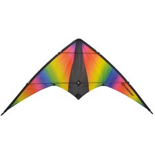 SCHILDKRÖT Lenkdrache Stunt Kite 160 Regenbogenfarben