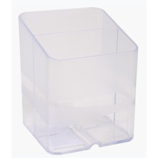 EXACOMPTA Stifteköcher PEN-CUBE 2 Fächer kristall