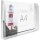 EXACOMPTA Wand-Prospekthalter A4 quer 1 Fach glasklar