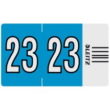 LEITZ Jahressignal Orgacolor "23" auf Streifen...