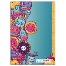 RNK Verlag Notizbuch "Sweets" DIN A4 96 Blatt...