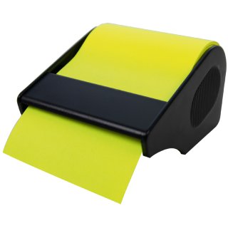 RNK Verlag Haftnotizen-Rolle im Abroller brillant-gelb 60 mm x 10 m