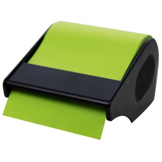 RNK Verlag Haftnotizen-Rolle im Abroller brillant-grün 60 mm x 10 m
