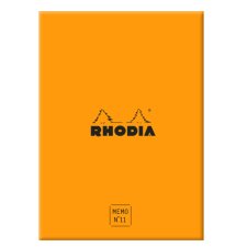 RHODIA Memoblock No. 11 85 x 115 mm kariert orange