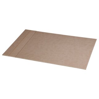 RHODIA Schreibunterlage aus Kunstleder taupe