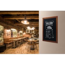Securit Kreidetafel UNIVERSAL mit Holzrahmen buche