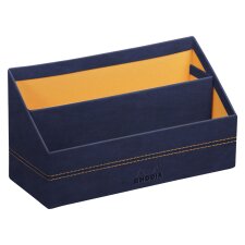 RHODIA Briefhalter RHODIARAMA 2 Fächer nachtblau