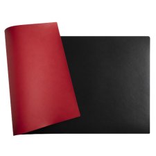 EXACOMPTA Schreibunterlage 400 x 800 mm schwarz / rot
