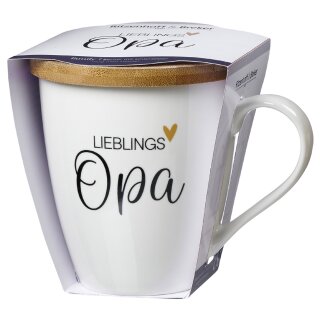 Ritzenhoff & Breker Kaffeebecher "LIEBLINGSOPA" 560 ml
