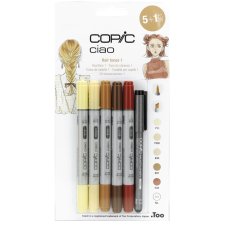 COPIC Marker ciao 5+1 Set "Hair Tones 1"
