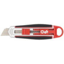 WEDO Safety-Cutter Long Blade Klinge: 18 mm rot/schwarz