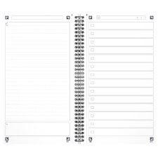 Oxford Office Essentials TaskManager 141 x 246 mm blau 115 Blatt