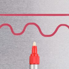 SAKURA Permanent-Marker Paint Marker halogenarm rot