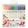 Pentel BrushSignPen Pinselstift Twin 12er Set