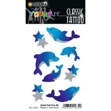 HERMA Tattoo CLASSIC "Delfine" 1 Blatt à...