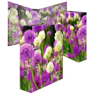 HERMA Motivordner Blumen "Purple Sensation" DIN A4