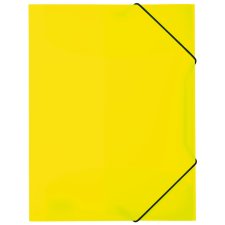 HERMA Eckspannermappe aus PP DIN A4 neon-gelb