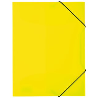 HERMA Eckspannermappe aus PP DIN A3 neon-gelb