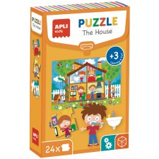 agipa Lernpuzzle "The House"  24 Teile