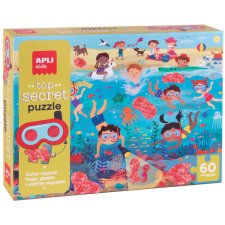 agipa Geheimpuzzle "Der Strand" 60 Teile