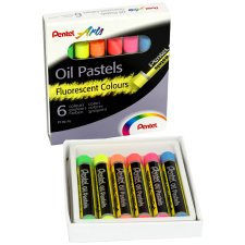 PentelArts Ölpastellkreide PHN-F6 6er Set Neonfarben