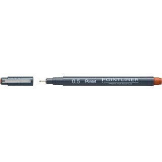 PentelArts Permanent Fineliner Pointliner singuine 0,5 mm