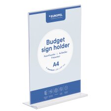 EUROPEL Tischaufsteller Budget DIN A4 gerade