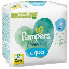 Pampers Harmonie Feuchttücher aqua 6er Pack