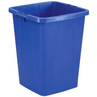 DURABLE Abfallbehälter DURABIN 90 quadratisch blau