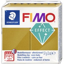 FIMO EFFECT Modelliermasse gold-metallic 57 g