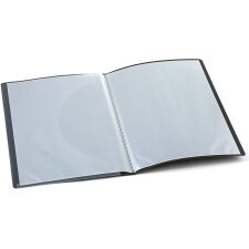 EUROPEL Sichtbuch DIN A4 10 Hüllen anthrazit