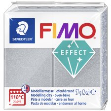FIMO EFFECT Modelliermasse silber-metallic 57 g