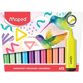 Maped Textmarker FLUOPEPS Classic 12er Kartonetui