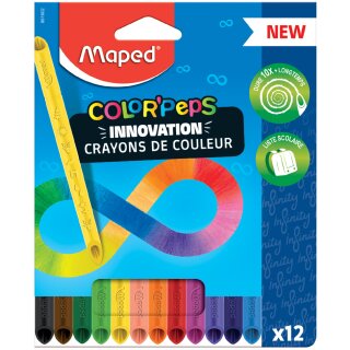 Maped Dreikant-Buntstift COLORPEPS INFINITY 12er Etui