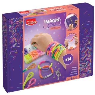 Maped Creativ Schmuckset IMAGINSTYLE Armbänder NEON