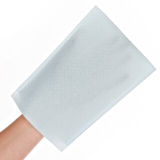 HYGOSTAR Waschhandschuh FRESH Airlaid-Material hellblau
