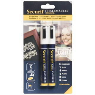 Securit Kreidemarker ORIGINAL MEDIUM 2er Set