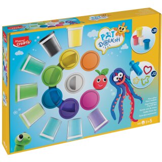 Maped Creativ Maxi-Spielknete-Set mit Knetzubehör 32-teilig