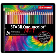 STABILO Aquarell-Buntstift aquacolor "ARTY"...