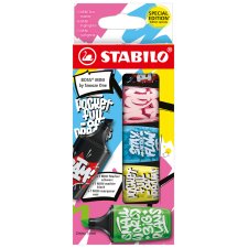 STABILO Textmarker BOSS MINI by Snooze One 5er Etui