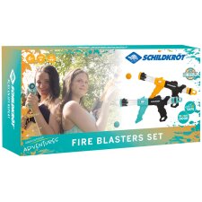 SCHILDKRÖT Schaumkugel-Popperpistolen Fire Blaster Set